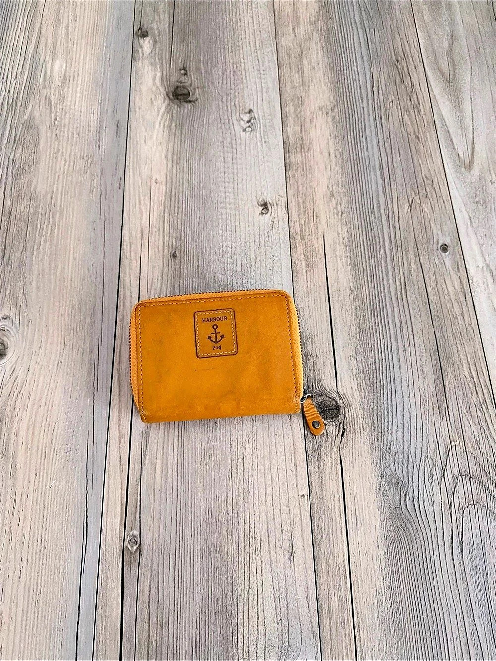 Harbour 2nd Women’s Zip Around Wallet Embossed Anchor Logo